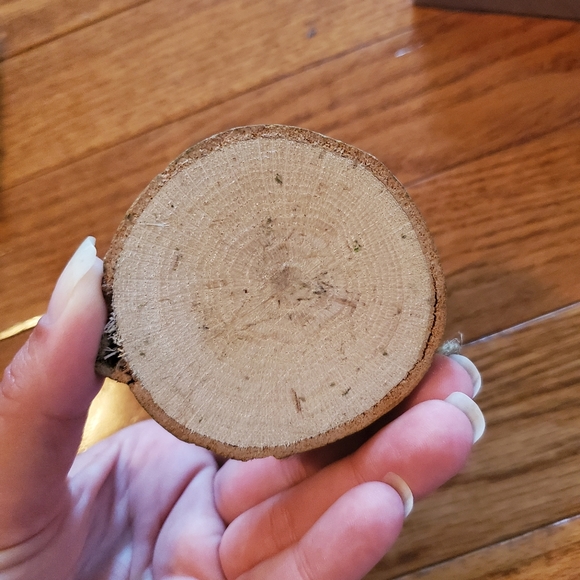 Sold---Wood and candle decoration - Picture 3 of 6